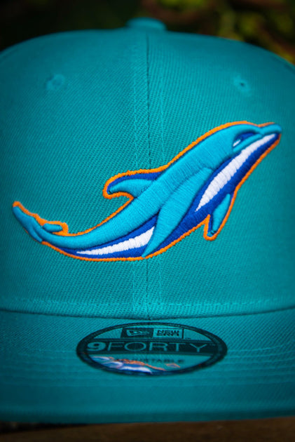 Miami Dolphins Mixed Thread Remix 9FIFTY New Era Fits Snapback Hat by Devious Elements Apparel