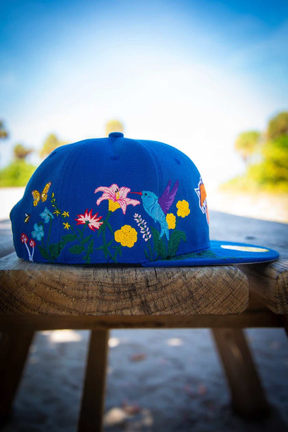 Mitchell and Ness NBA Golden State Warriors Snap Back Hat Cap Floral  Hawaiian