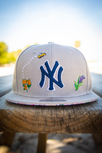 New York Mets Bee Spring Floral 9FIFTY New Era Fits Snapback Hat