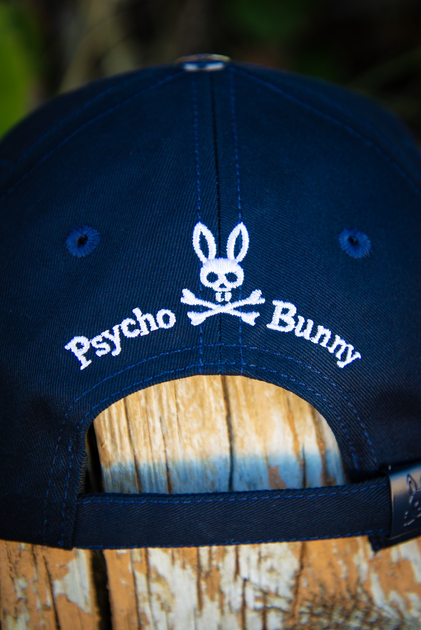 Psycho Bunny Flat Mesh Logo Neon Green Black Baseball Cap by Devious Elements Apparel