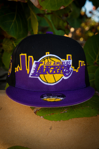 Los Angeles Lakers Mint Green White Colors 9FIFTY New Era Fits Snapback Hat by Devious Elements Apparel