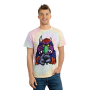 Gnarly Monster Pet Unisex Tie-Dye Crew T-shirt