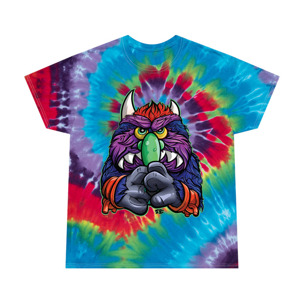 Gnarly Monster Pet Unisex Tie-Dye Crew T-shirt