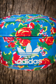 Adidas Floral Waist Bag Fanny Pack Blue Red Green