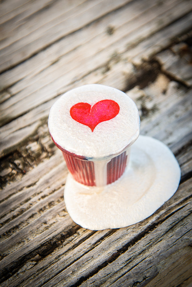 Cafecito Love Shot Mini Statue Red White & Blue Espuma