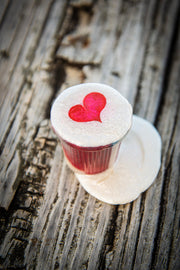 Cafecito Love Shot Mini Statue Red White & Blue Espuma