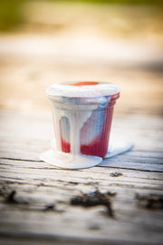 Cafecito Love Shot Mini Statue Red White & Blue Espuma