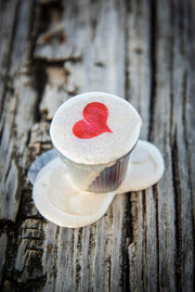 Cafecito Love Shot Mini Statue Red White & Blue Espuma