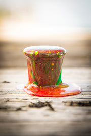 Cafecito Love Shot Mini Statue Tie Dye Rainbow Espuma B