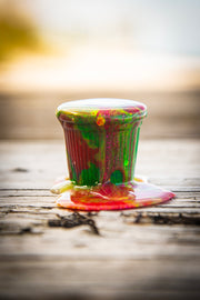 Cafecito Love Shot Mini Statue Tie Dye Rainbow Espuma B