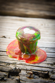 Cafecito Love Shot Mini Statue Tie Dye Rainbow Espuma A