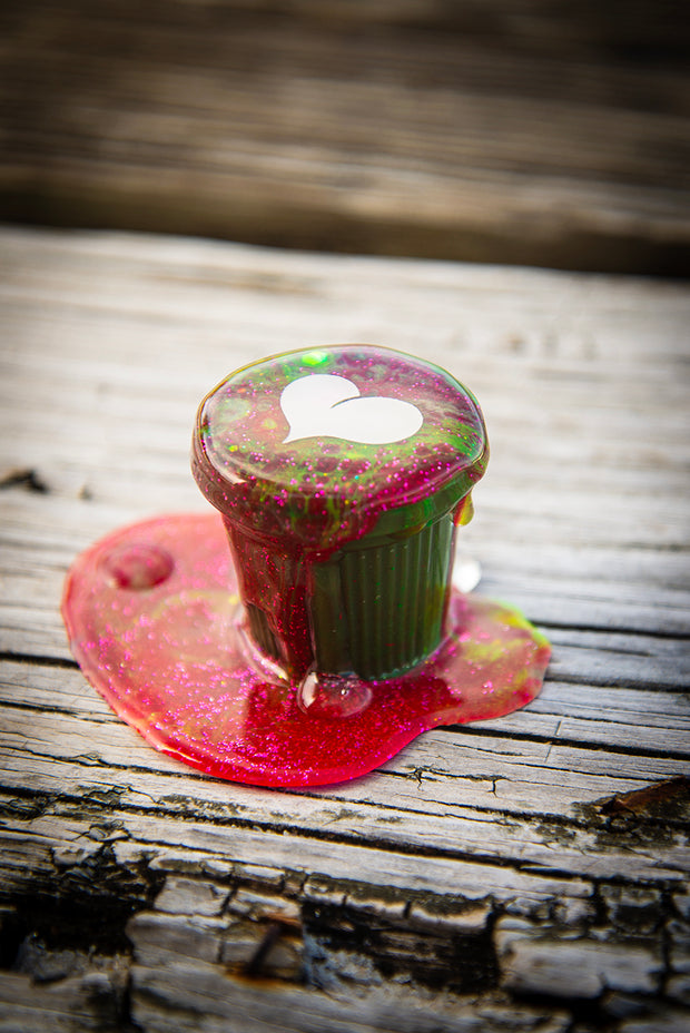 Cafecito Love Shot Mini Statue Tie Dye Rainbow Espuma A