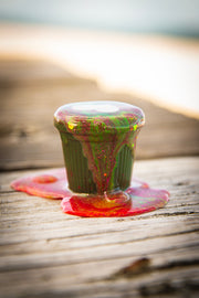 Cafecito Love Shot Mini Statue Tie Dye Rainbow Espuma A