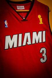 Dwyane Wade Miami Heat Red Throwback 2005/06 Hardwood Classics Swingman Jersey