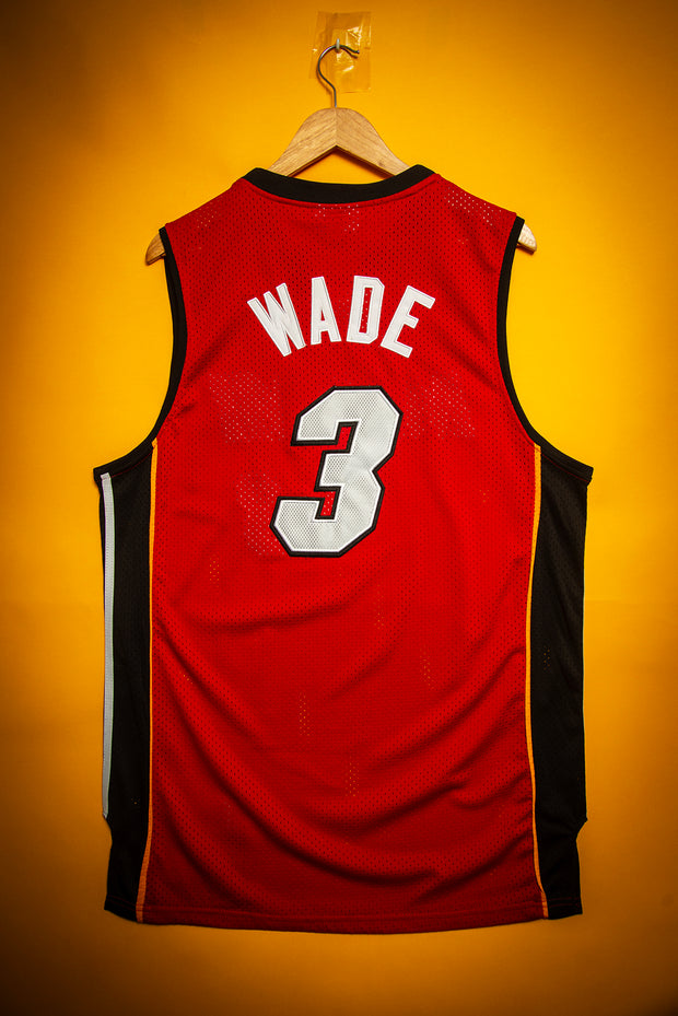 Dwyane Wade Miami Heat Red Throwback 2005/06 Hardwood Classics Swingman Jersey