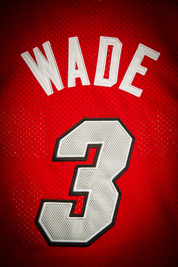 Dwyane Wade Miami Heat Red Throwback 2005/06 Hardwood Classics Swingman Jersey