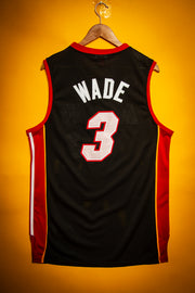 Dwyane Wade Miami Heat Black Throwback 2012/13 Hardwood Classics Swingman Jersey