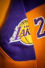 Los Angeles Lakers 24 Bryant Superior Lacer Pullover Hoodie