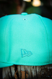 Los Angeles Angels Teal Pink 50th 9Fifty New Era Fits Snapback Hat