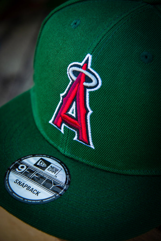 Los Angeles Angels Green Red Allstar Game 9Fifty New Era Fits Snapback Hat