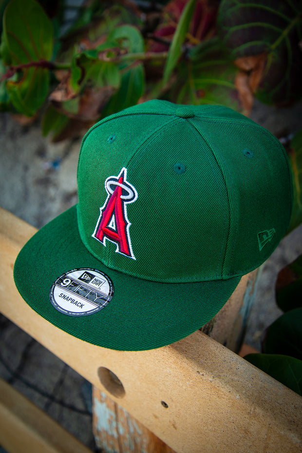 Los Angeles Angels Green Red Allstar Game 9Fifty New Era Fits Snapback Hat