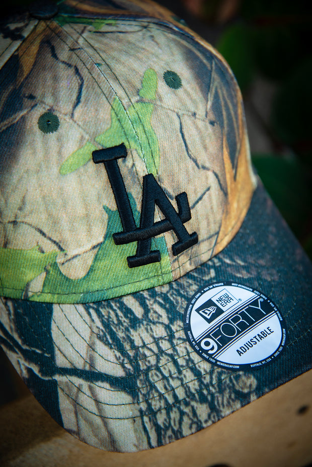 Los Angeles Dodgers Tree Forest 9Forty New Era Fits Snapback Hat