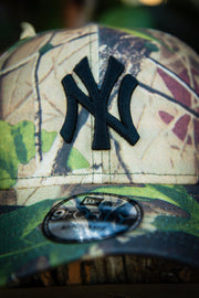 New York Yankees Tree Forest 9Forty New Era Fits Snapback Hat