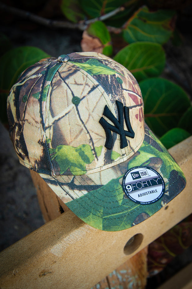 New York Yankees Tree Forest 9Forty New Era Fits Snapback Hat