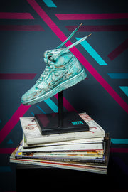 OG Liberty Blue Sneaker Statue