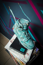 OG Liberty Blue Sneaker Statue