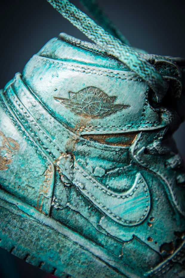 OG Liberty Blue Sneaker Statue