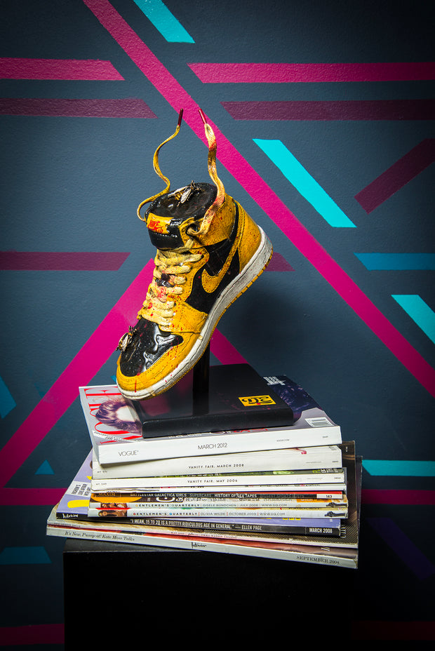 OG Killer Bee Yellow Sneaker Statue