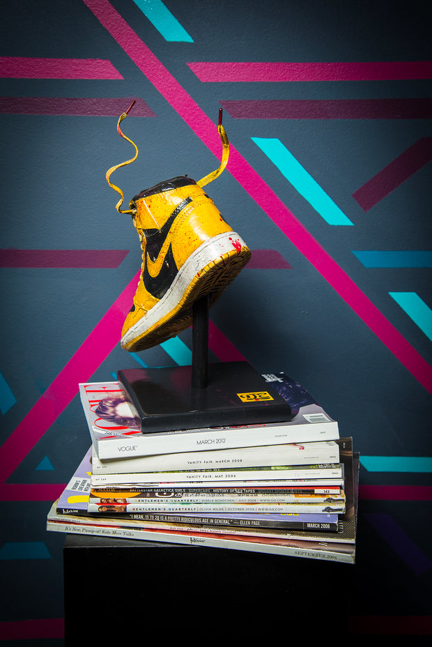 OG Killer Bee Yellow Sneaker Statue