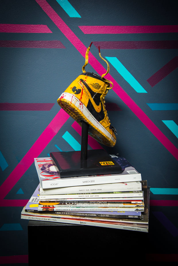 OG Killer Bee Yellow Sneaker Statue