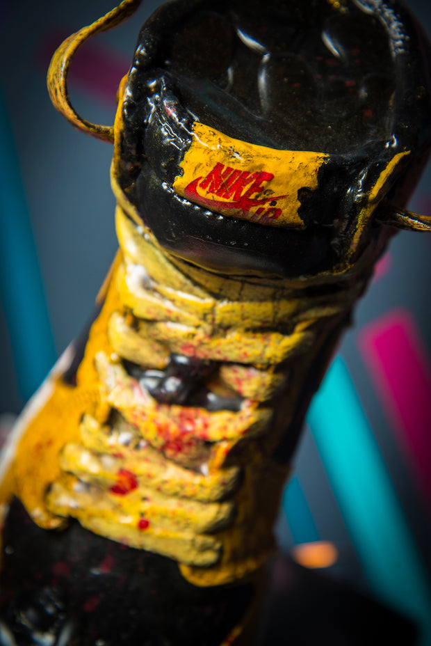 OG Killer Bee Yellow Sneaker Statue