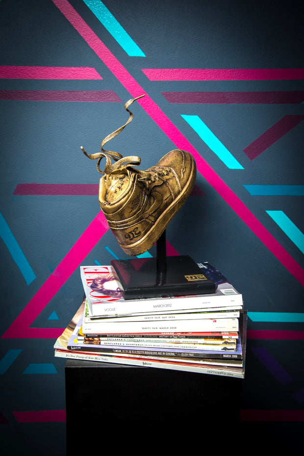 OG Gold Drip Sneaker Statue