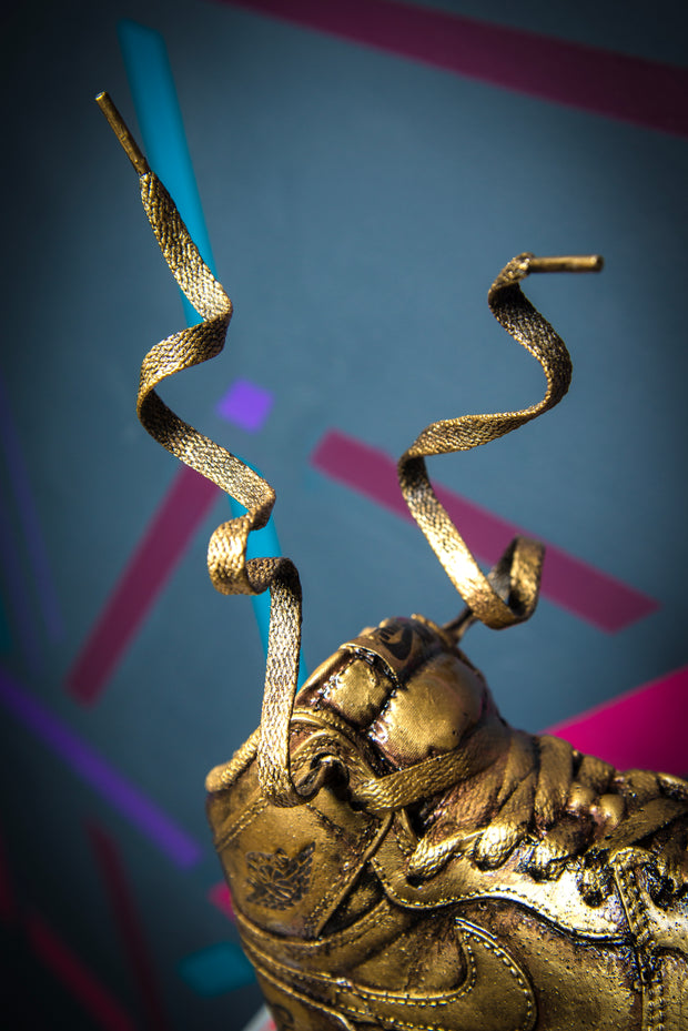 OG Gold Drip Sneaker Statue