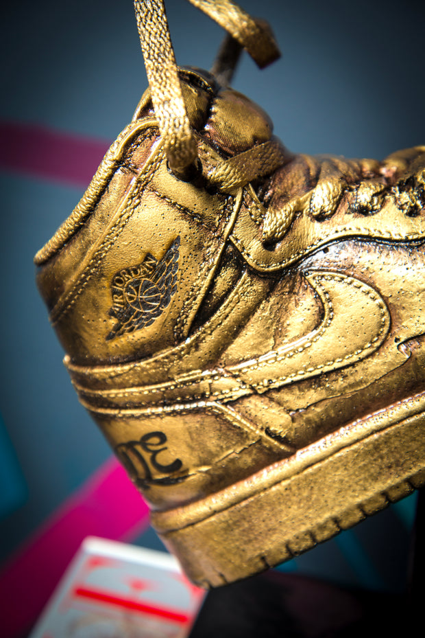 OG Gold Drip Sneaker Statue