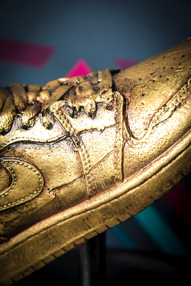 OG Gold Drip Sneaker Statue