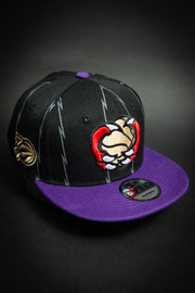 Toronto Raptors Claws City Edition Black 9Fifty New Era Fits Snapback Hat