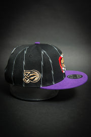 Toronto Raptors Claws City Edition Black 9Fifty New Era Fits Snapback Hat