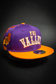 Phoenix Suns The Valley Purple 9Fifty New Era Fits Snapback Hat