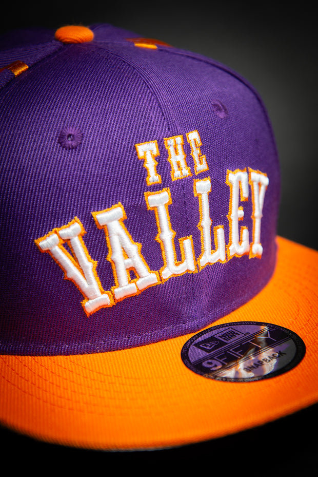 Phoenix Suns The Valley Purple 9Fifty New Era Fits Snapback Hat