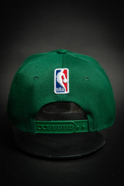 Boston Celtics Bright Green Clover 9Fifty New Era Fits Snapback Hat