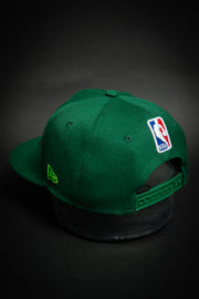 Boston Celtics Bright Green Clover 9Fifty New Era Fits Snapback Hat