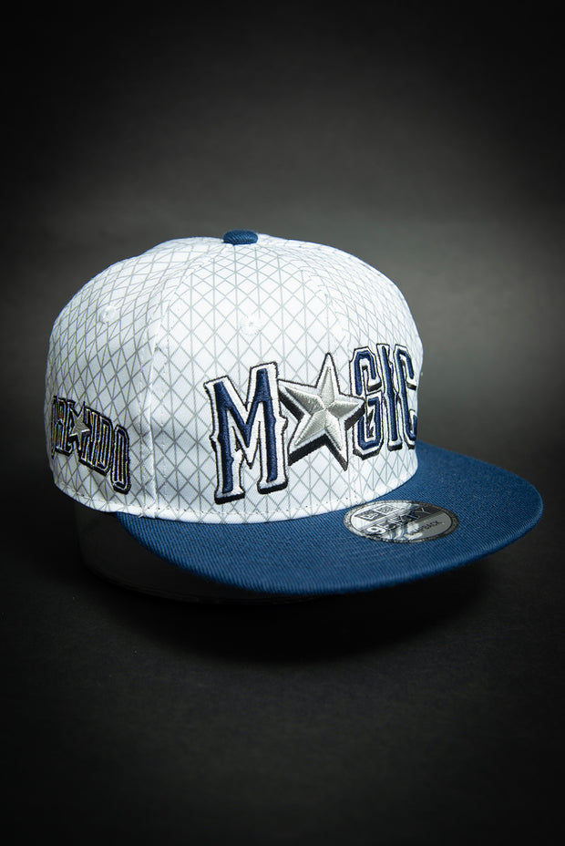 Orlando Magic Star White 9Fifty New Era Fits Snapback Hat