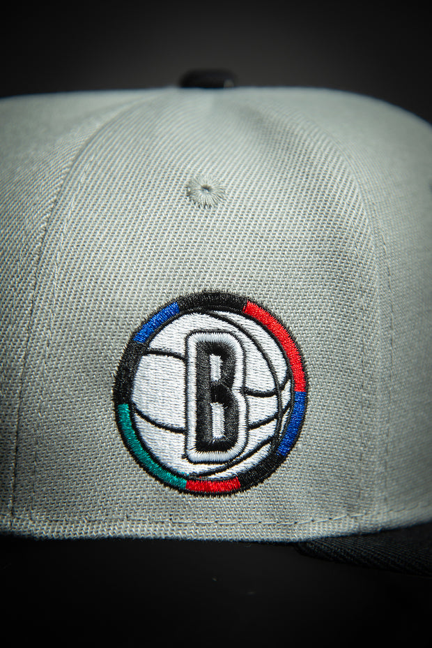 Brooklyn Nets Grey City Edition 9Fifty New Era Fits Snapback Hat