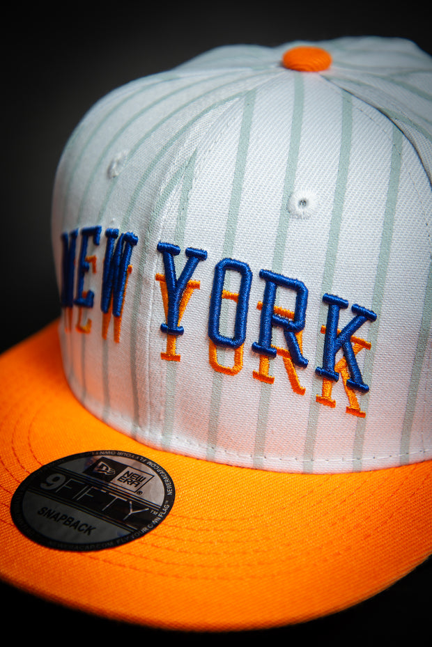 New York Knicks Classic Double 9Fifty New Era Fits Snapback Hat