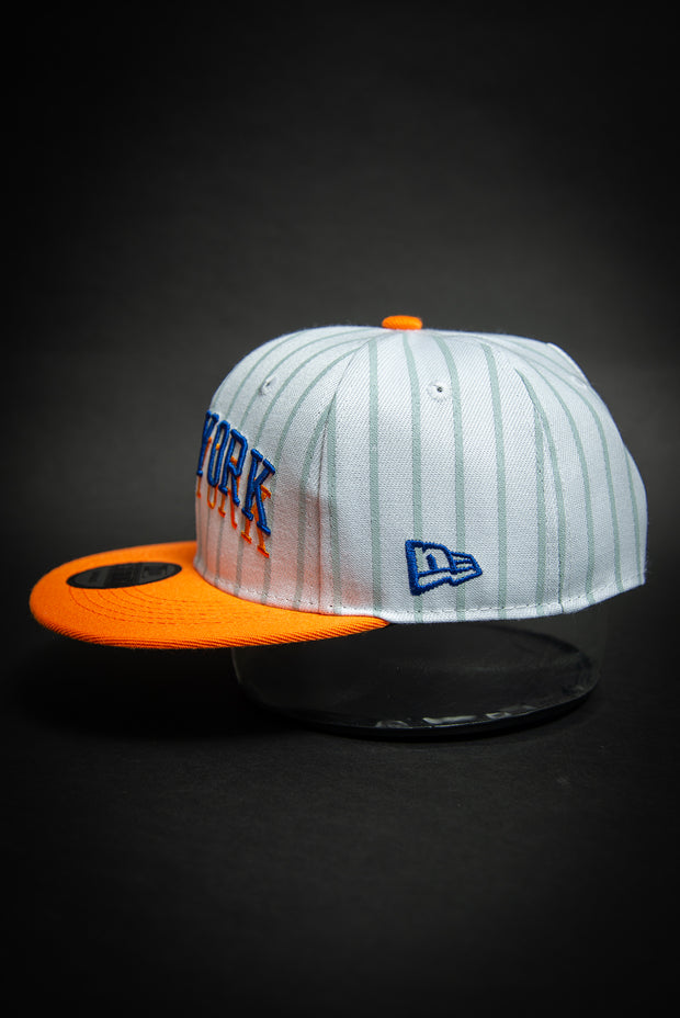 New York Knicks Classic Double 9Fifty New Era Fits Snapback Hat