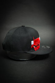 Chicago Bulls Triple Stack Logo 9Fifty New Era Fits Snapback Hat